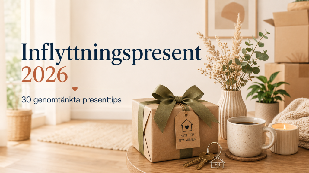 Inflyttningspresent – 30 genomtänkta presenttips